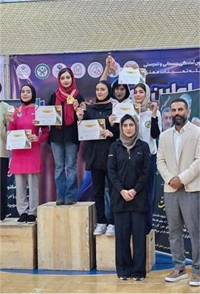 کسب مدال برنز بانوان اردبیلی در مسابقات رسمی اریال کشور